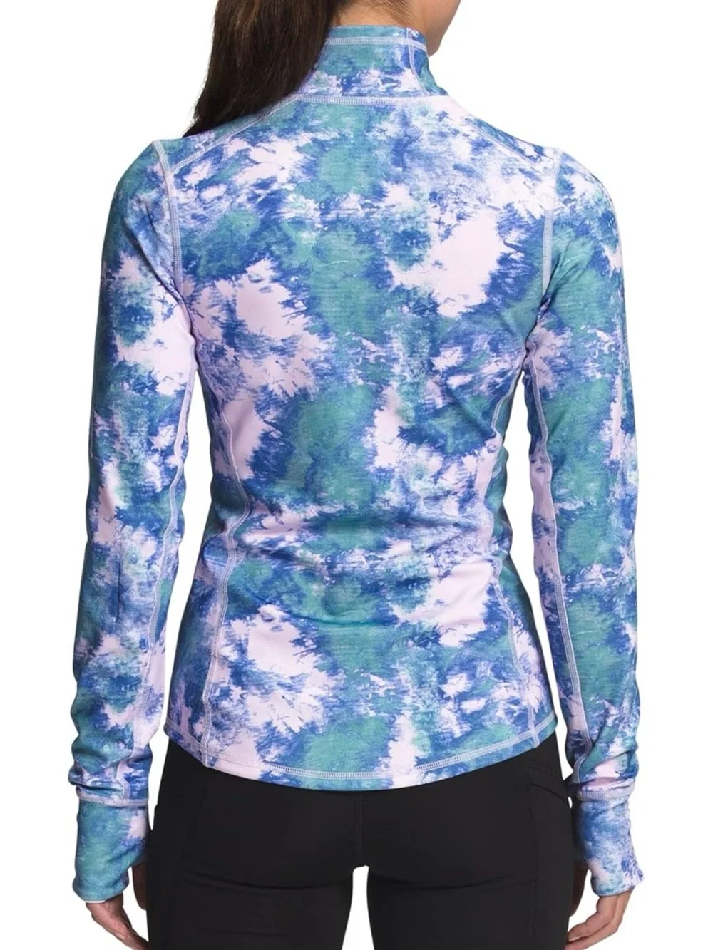 THE NORTH FACE Women's Printed Winter Warm Essential ¼ Zip, M